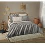 Voir la diapositive 2 : Parure housse de couette en microfibre imprimé SUNNY