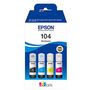 Voir la diapositive 2 : EPSON Cartouche d'encre ECOTANK 4 Bouteilles Serie 104 (Multipack 4 couleurs)