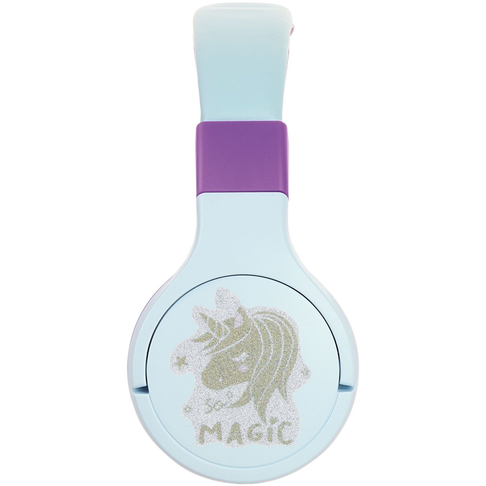 Voir la diapositive 9 : QILIVE Casque filaire Q1094 pour enfants + 6 autocollants - Violet et Blanc