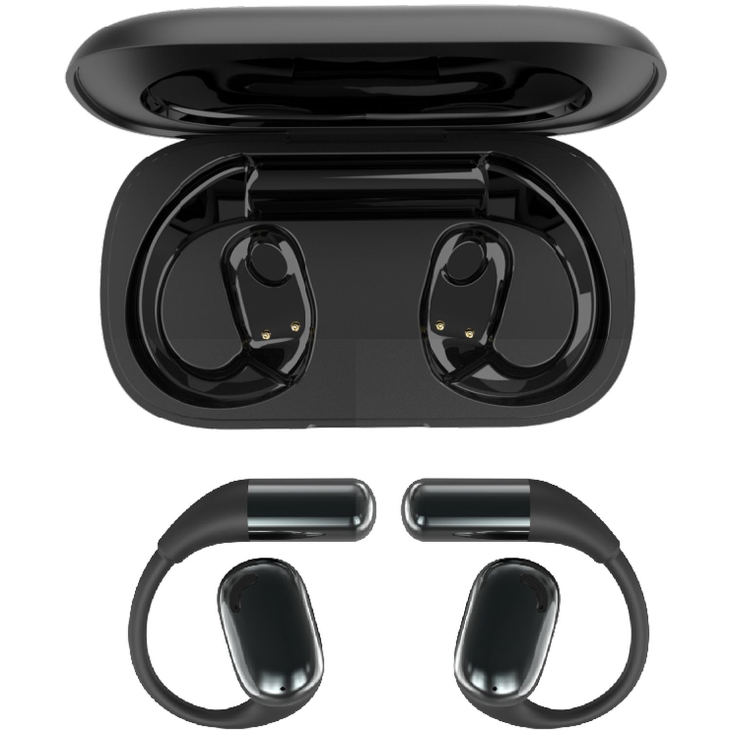 Voir la diapositive 4 : QILIVE Écouteurs TWS Q1181 - Noir
