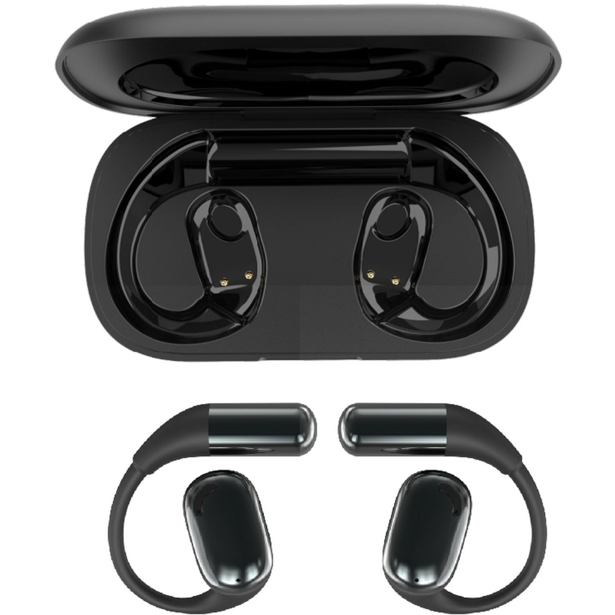 Voir la diapositive 4 : QILIVE Écouteurs TWS Q1181 - Noir