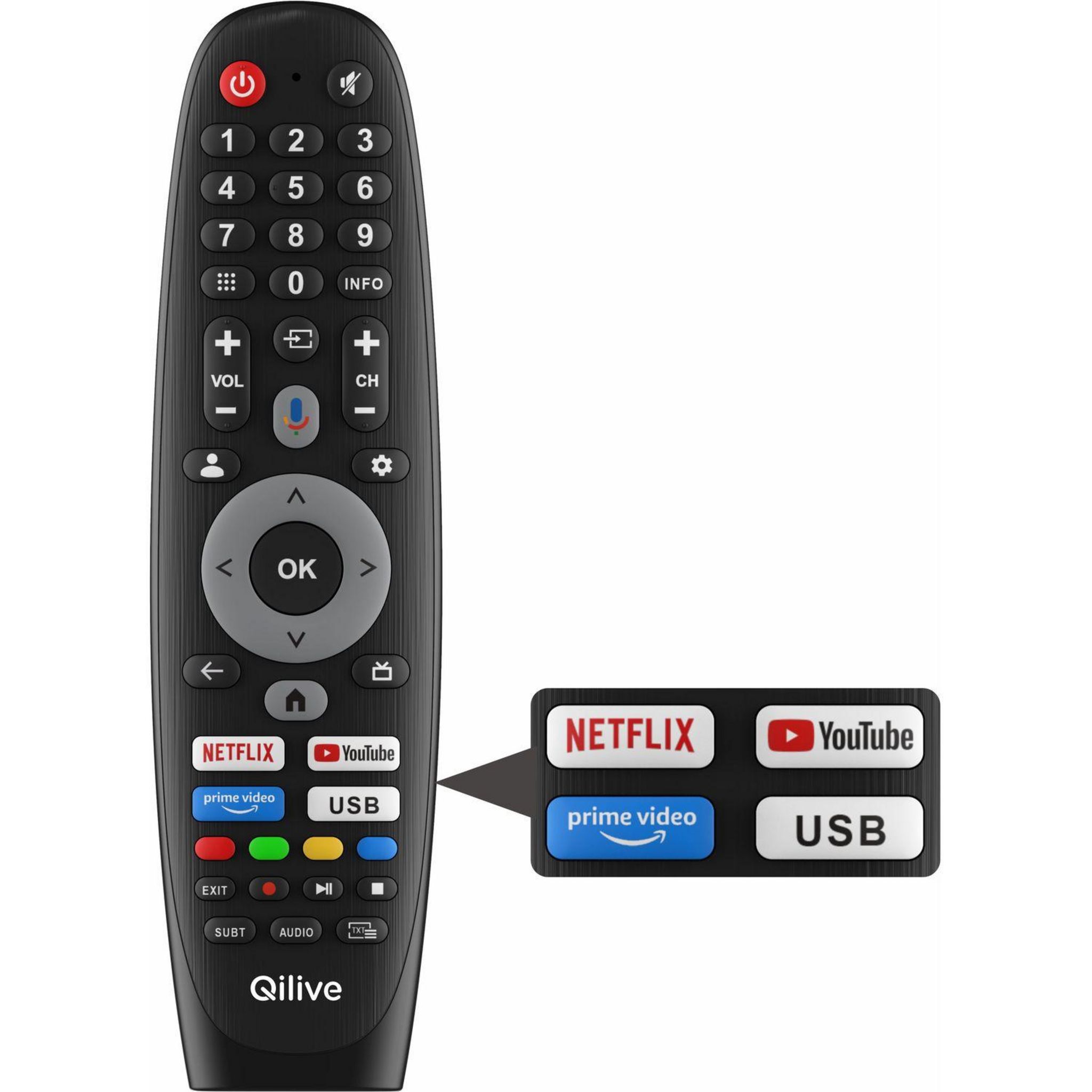 Voir la diapositive 6 : QILIVE TV QLED Q50QG231B