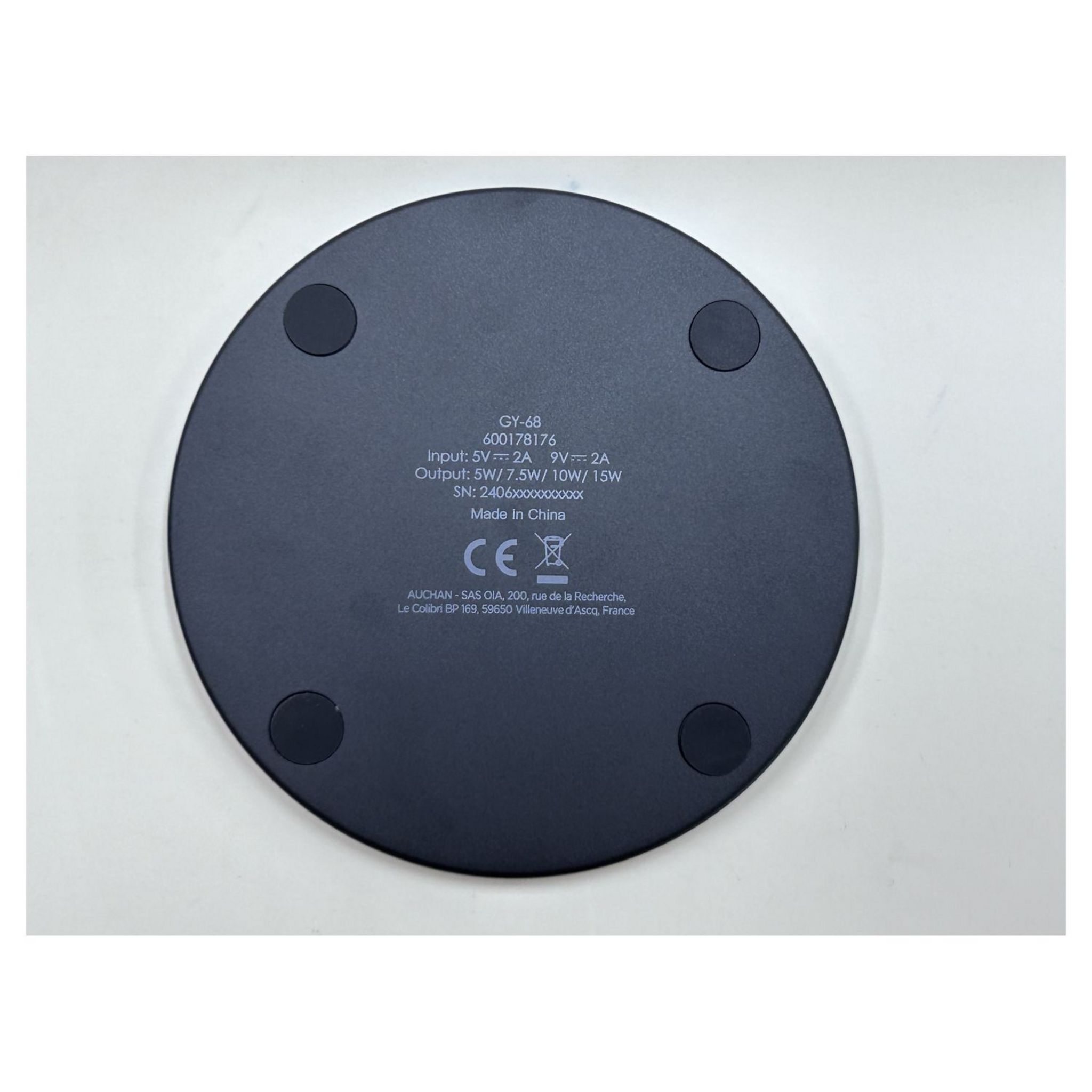 Voir la diapositive 7 : QILIVE Écouteurs Q1175 avec PAD de chargement - Noir