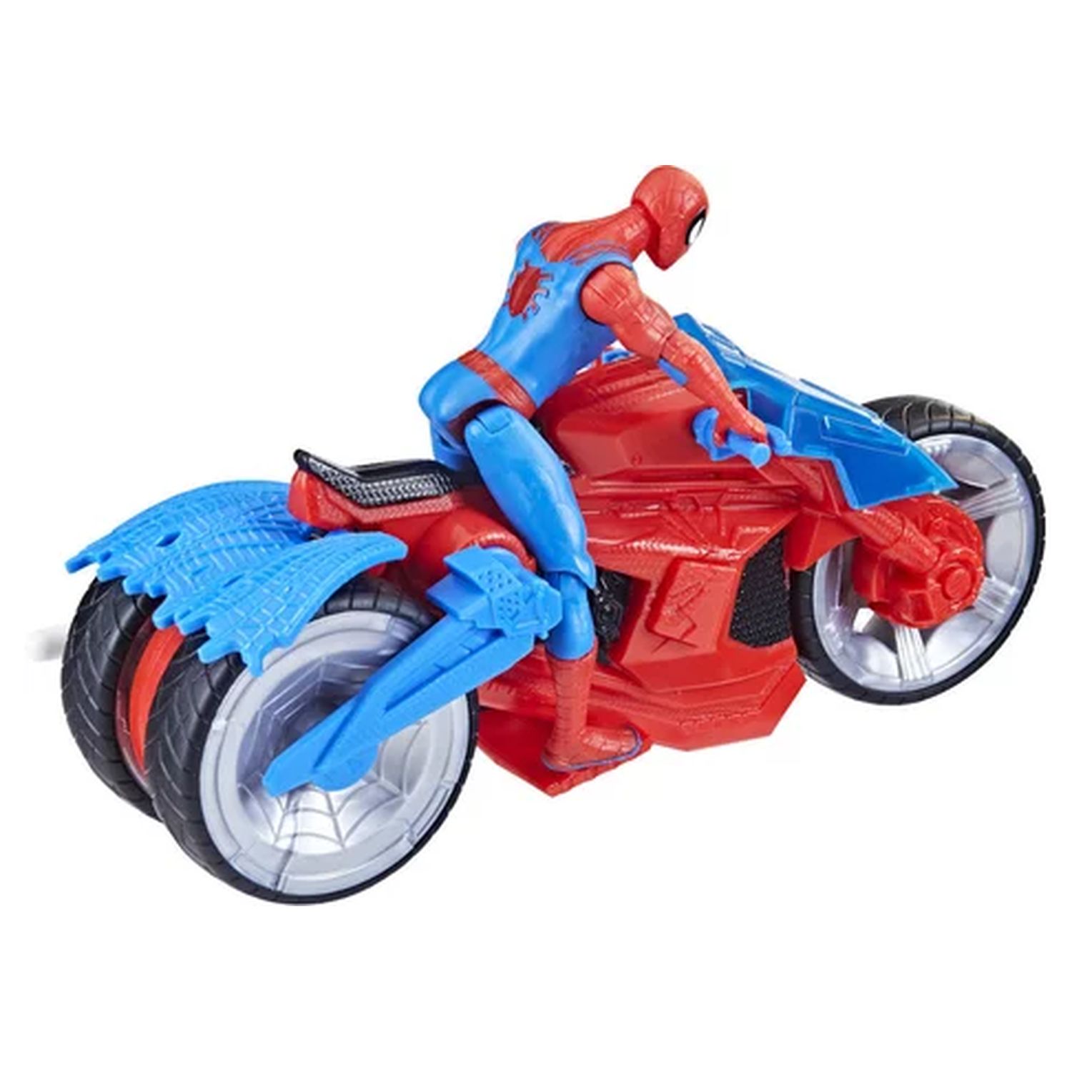 Voir la diapositive 6 : HASBRO Figurine Spiderman 10cm et moto