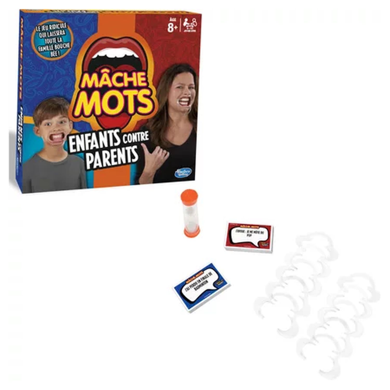 Voir la diapositive 5 : HASBRO Jeu Mache Mots - Enfants contre Parents