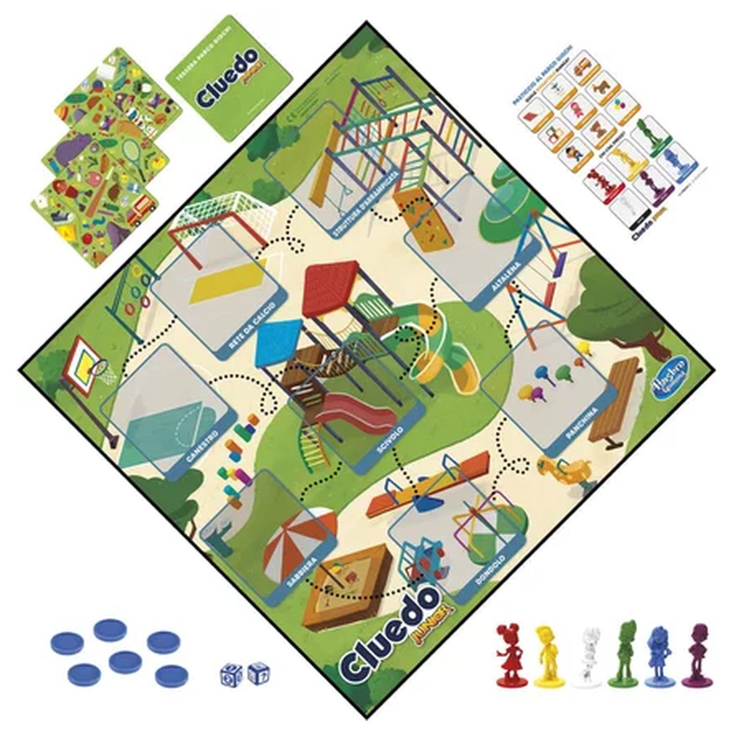 Voir la diapositive 8 : HASBRO Jeu Cluedo Junior