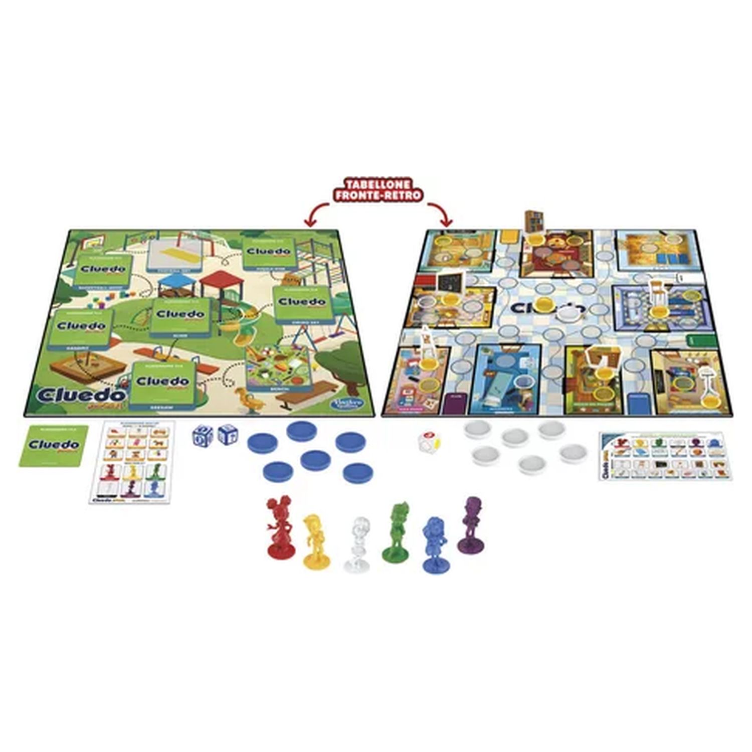 Voir la diapositive 3 : HASBRO Jeu Cluedo Junior