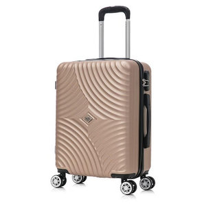 Set De 3 Valises Rigides Daniel Hechter - 36L, 66L, 102L, 8 Roues, Cadenas à Code, Coffret Champagne Monaco