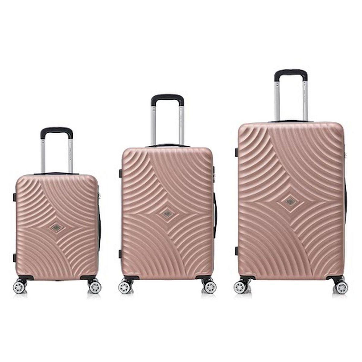 DANIEL HECHTER Valise rigide 65 cm - 8 roues - rose