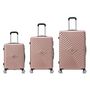 Voir la diapositive 2 : DANIEL HECHTER Valise rigide 65 cm - 8 roues - rose