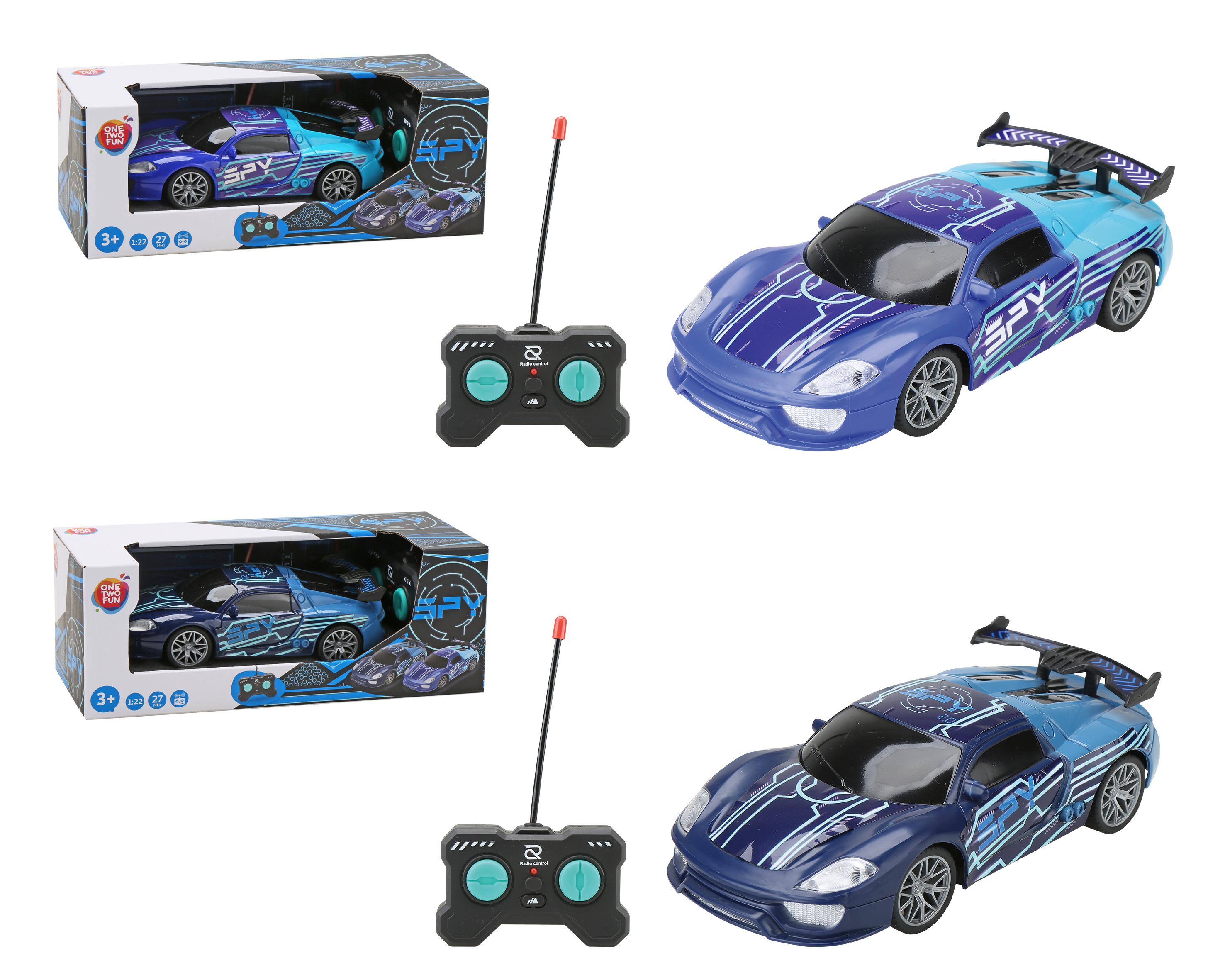 Voir la diapositive 2 : ONE TWO FUN Voiture Racing car échelle 1/22ème