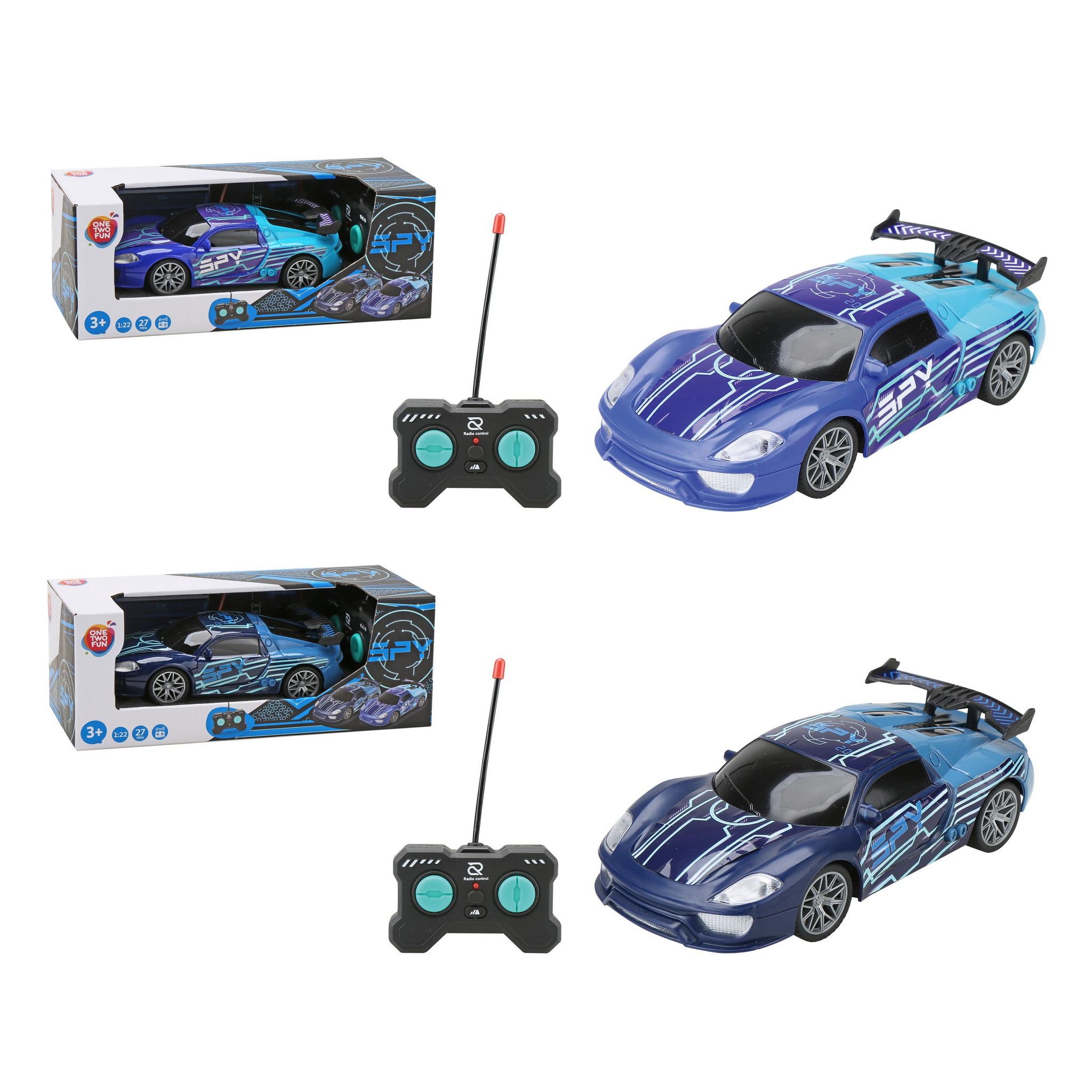 Voir la diapositive 2 : ONE TWO FUN Voiture Racing car échelle 1/22ème