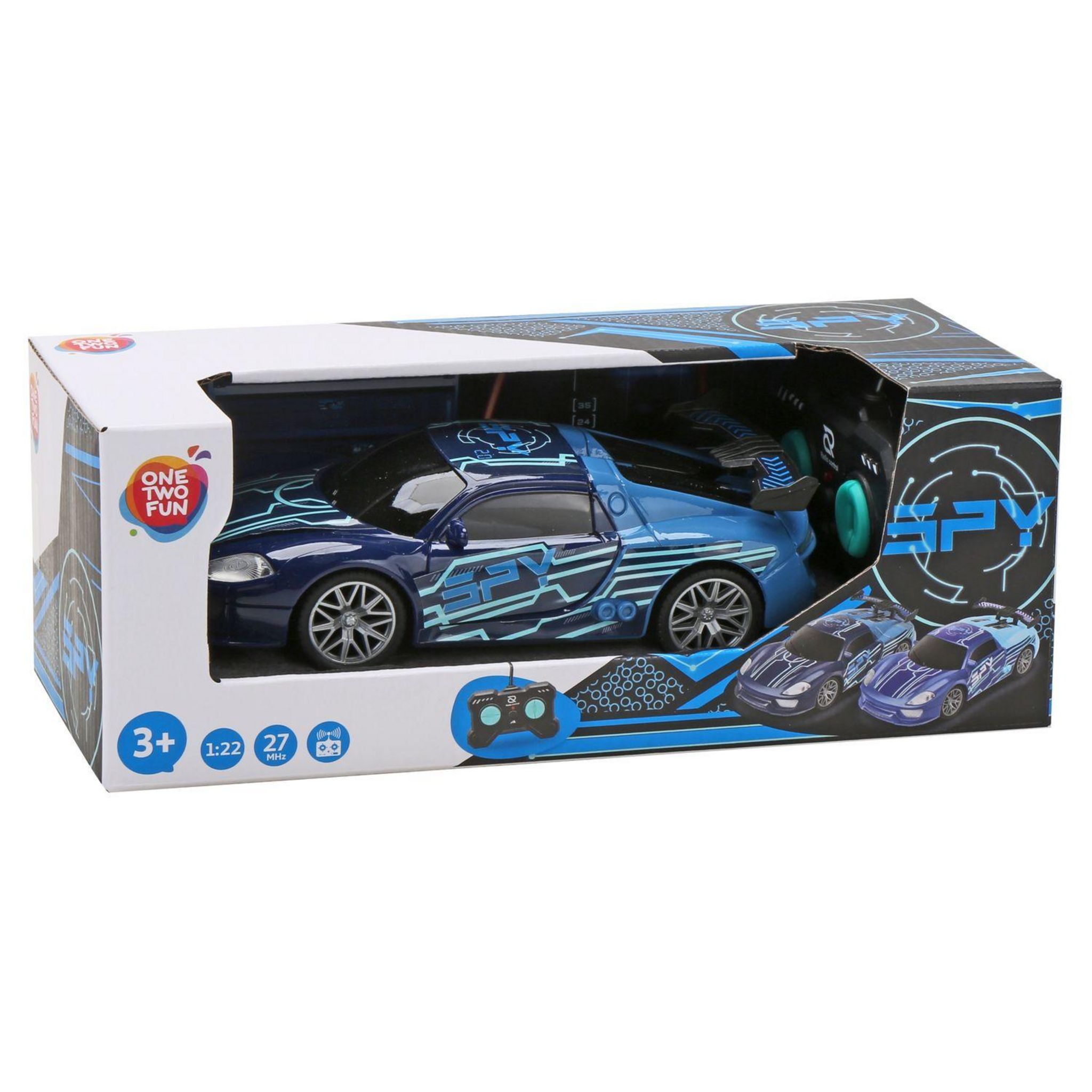 Voir la diapositive 3 : ONE TWO FUN Voiture Racing car échelle 1/22ème