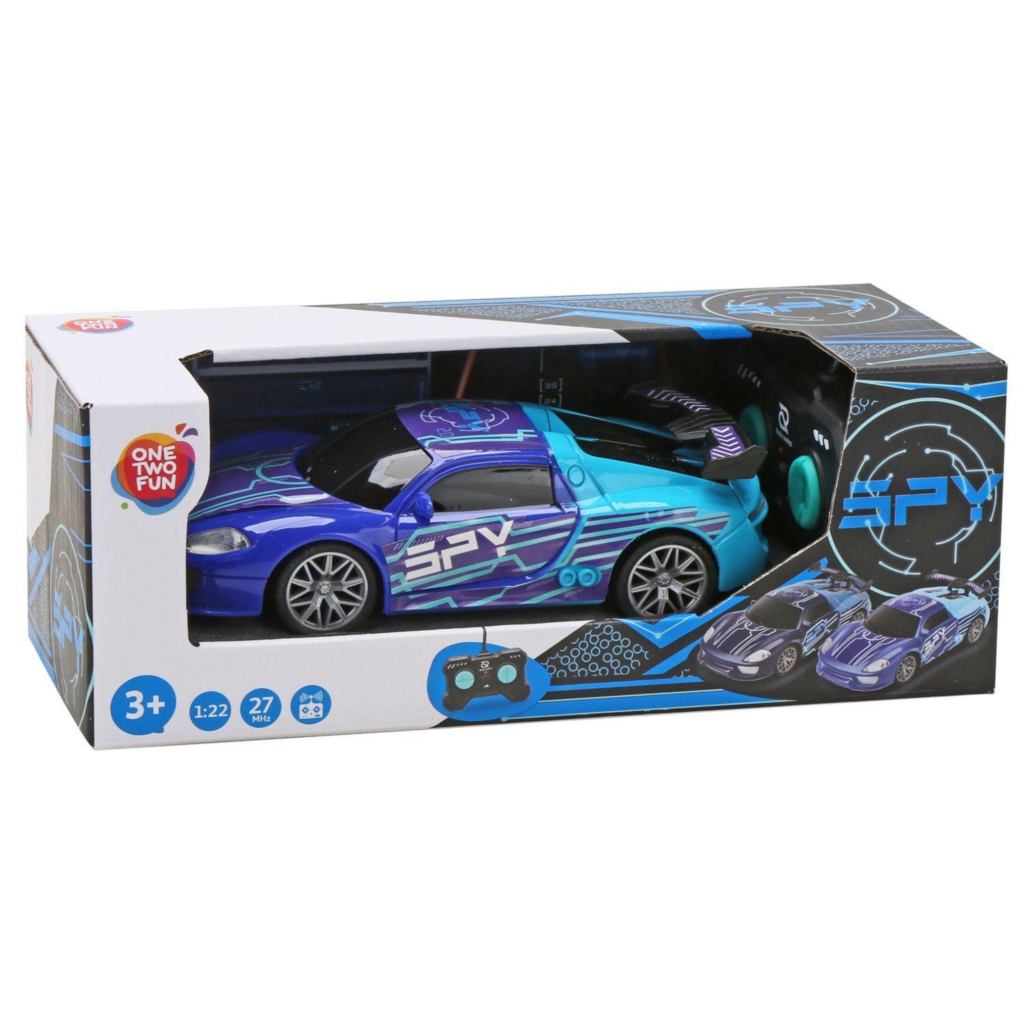 Voir la diapositive 7 : ONE TWO FUN Voiture Racing car échelle 1/22ème