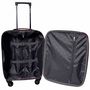 Voir la diapositive 2 : AIRPORT Valise cabine souple 50 cm 4 roues RAIL - rouge bordeaux