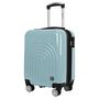 Voir la diapositive 2 : AIRPORT Valise cabine rigide extensible 51cm 8 roues BOHO - bleu