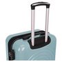 Voir la diapositive 5 : AIRPORT Valise cabine rigide extensible 51cm 8 roues BOHO - bleu