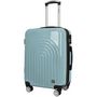 Voir la diapositive 2 : AIRPORT Valise rigide extensible 60cm 8 roues BOHO - bleu