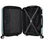 Voir la diapositive 4 : AIRPORT Valise rigide extensible 60cm 8 roues BOHO - bleu