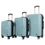 Voir la diapositive 8 : AIRPORT Valise rigide extensible 60cm 8 roues BOHO - bleu