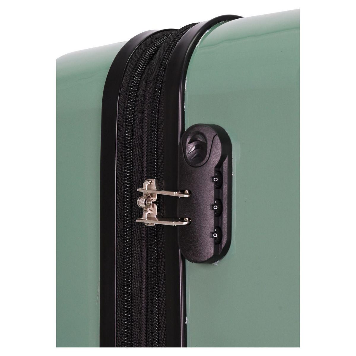 AIRPORT Grande valise rigide extensible 74cm 8 roues BOHO - vert