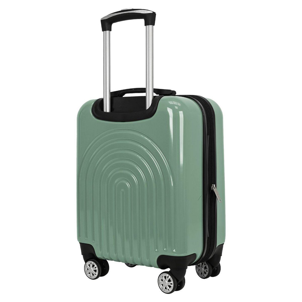 AIRPORT Grande valise rigide extensible 74cm 8 roues BOHO - vert