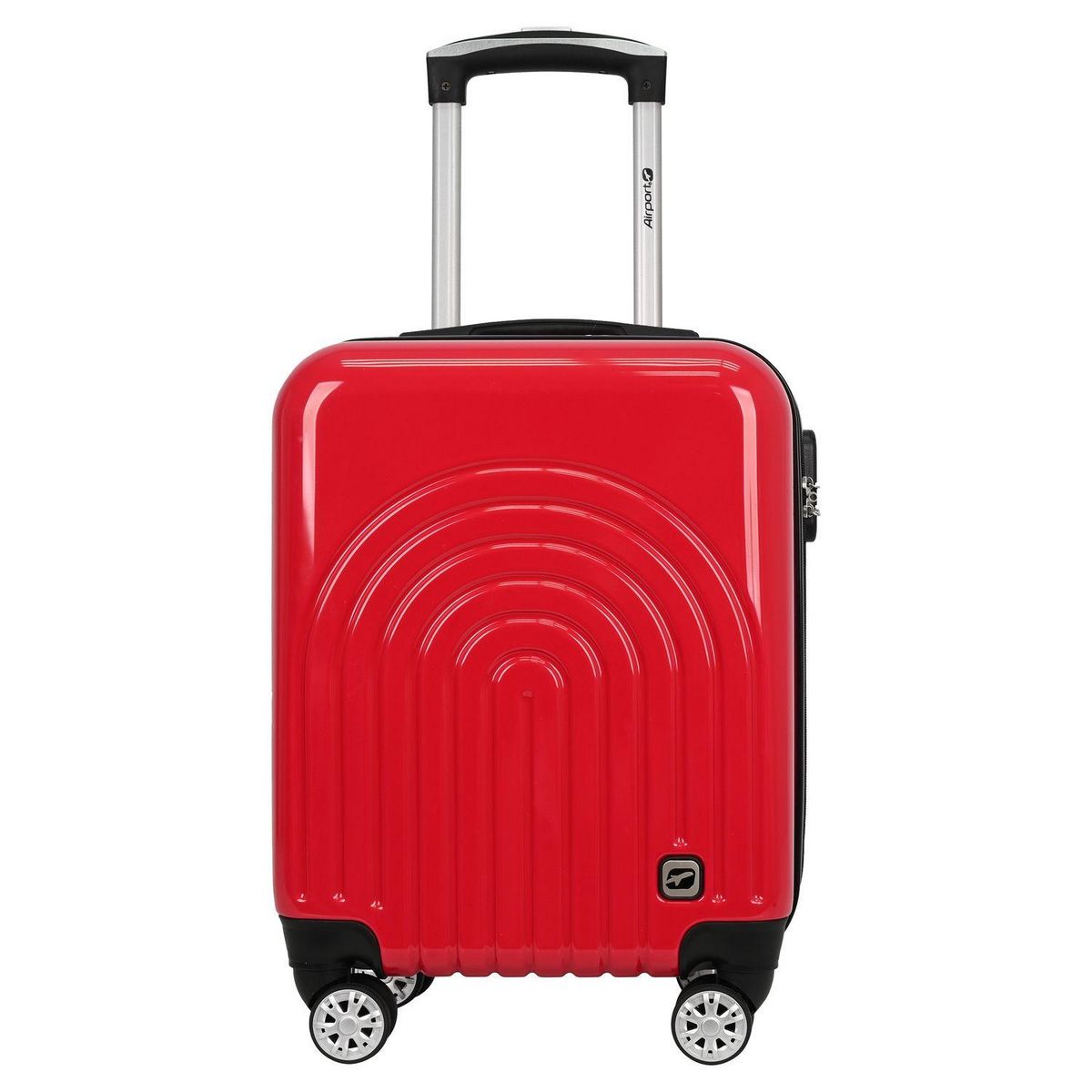 AIRPORT Valise cabine rigide extensible 51cm 8 roues BOHO - rose