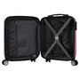 Voir la diapositive 3 : AIRPORT Valise cabine rigide extensible 51cm 8 roues BOHO - rose