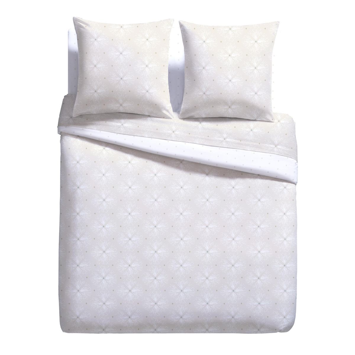 Parure housse de couette en microfibre imprimé LILLY