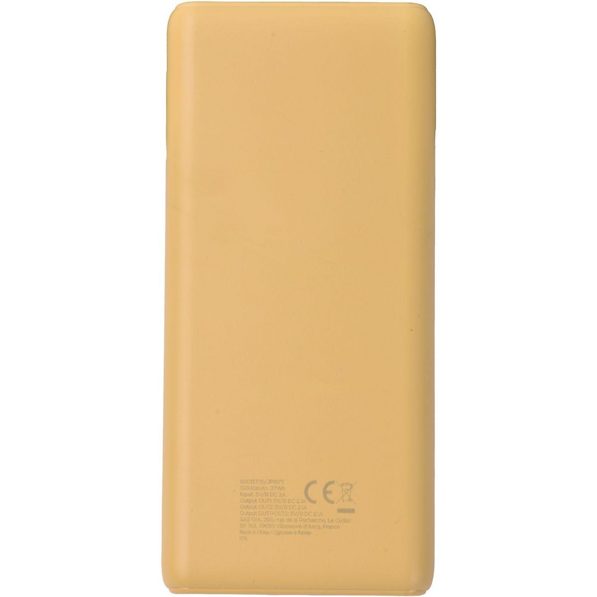 QILIVE Batterie de secours 10 000mAh - Jaune