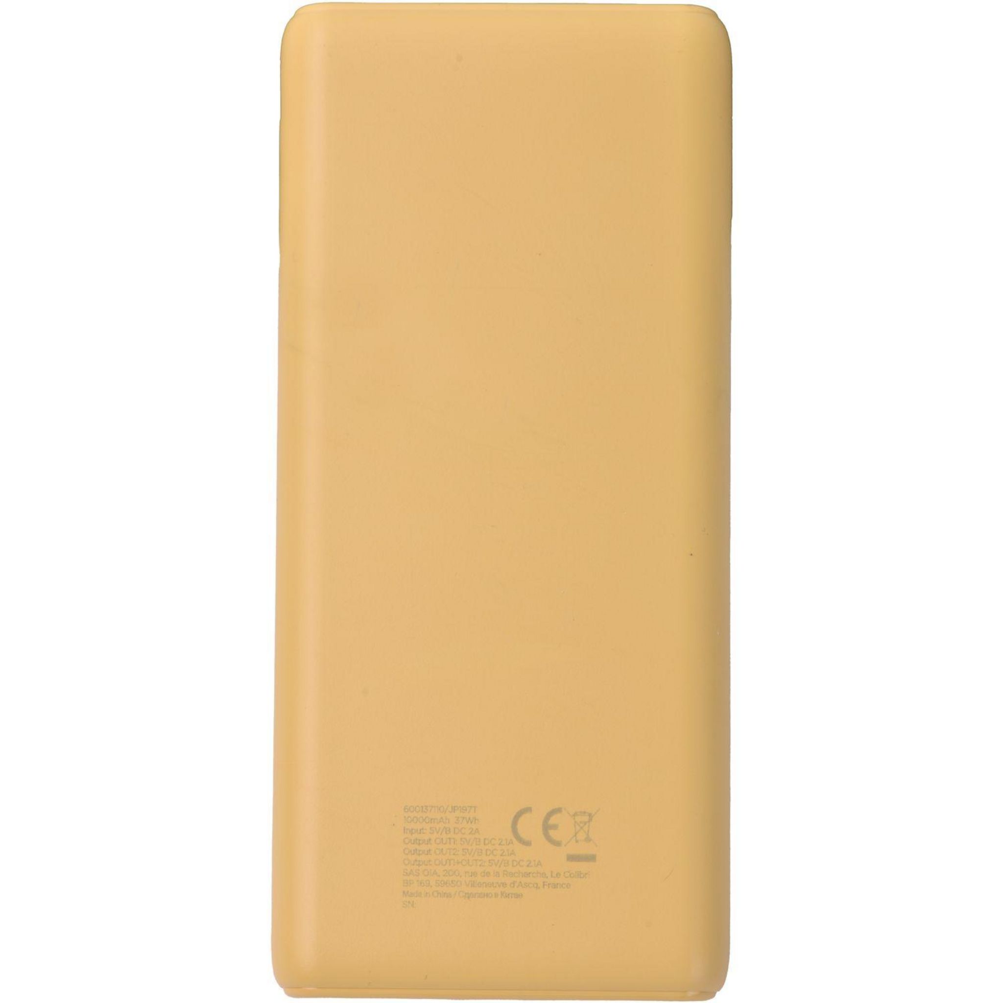 Voir la diapositive 4 : QILIVE Batterie de secours 10 000mAh - Jaune