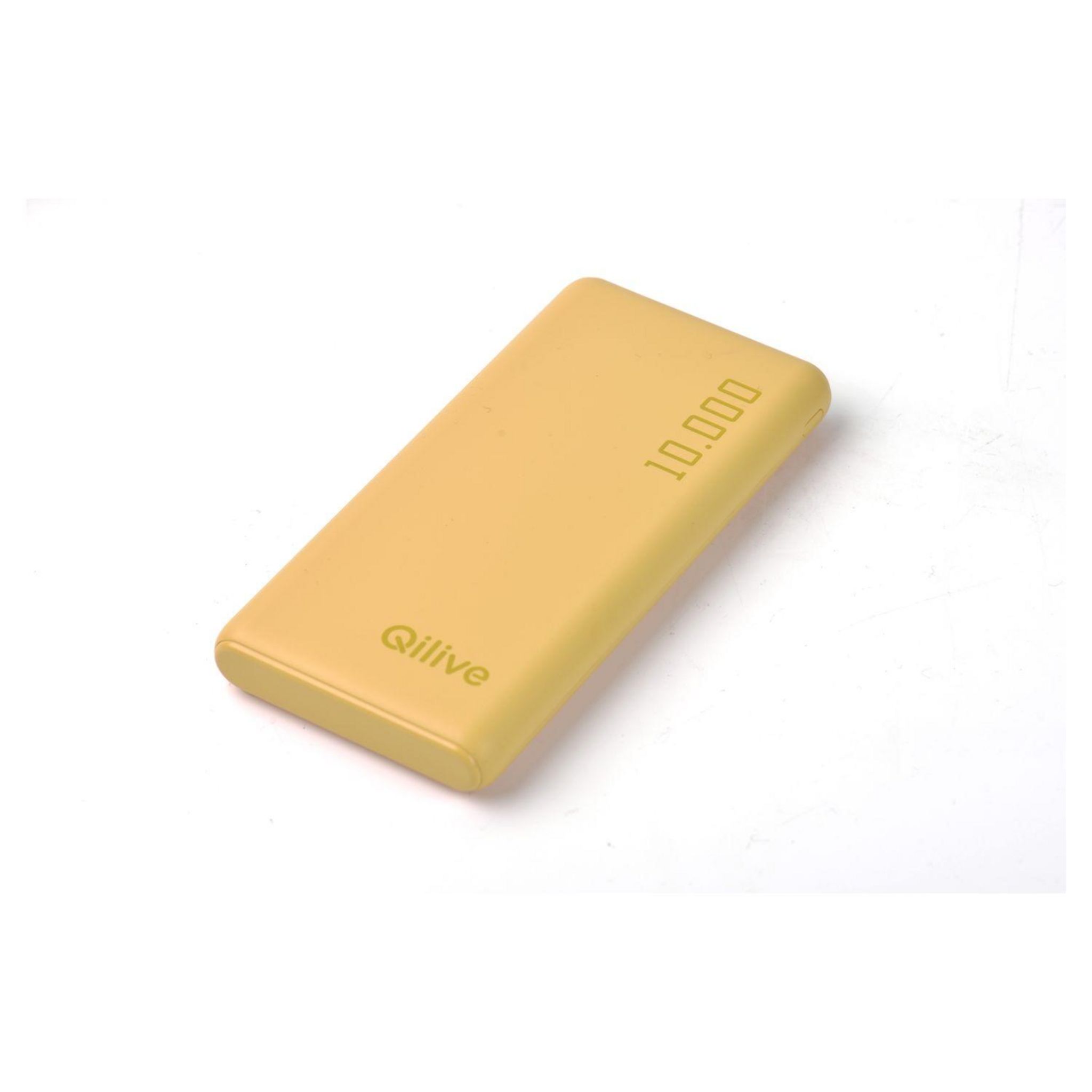Voir la diapositive 3 : QILIVE Batterie de secours 10 000mAh - Jaune