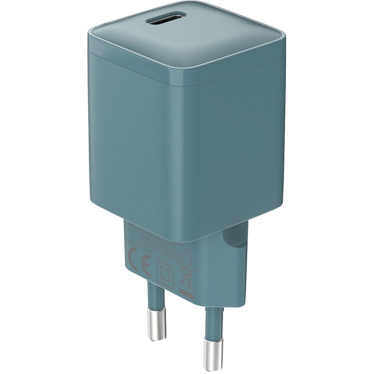 QILIVE Chargeur Secteur USB C 20W - Bleu