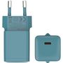 Voir la diapositive 2 : QILIVE Chargeur Secteur USB C 20W - Bleu