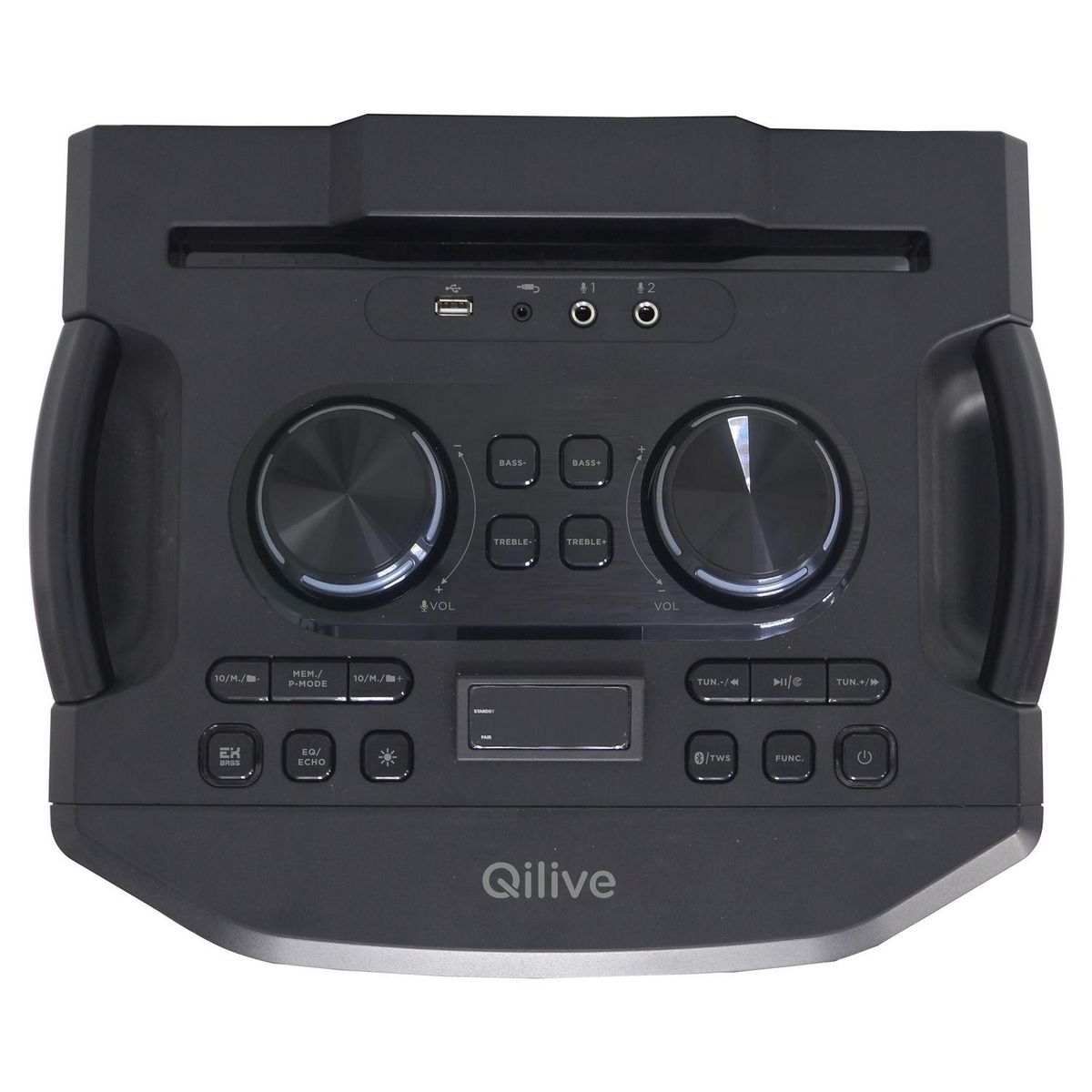 QILIVE Enceinte portable Q1162 Big Size Super Bass - Noir