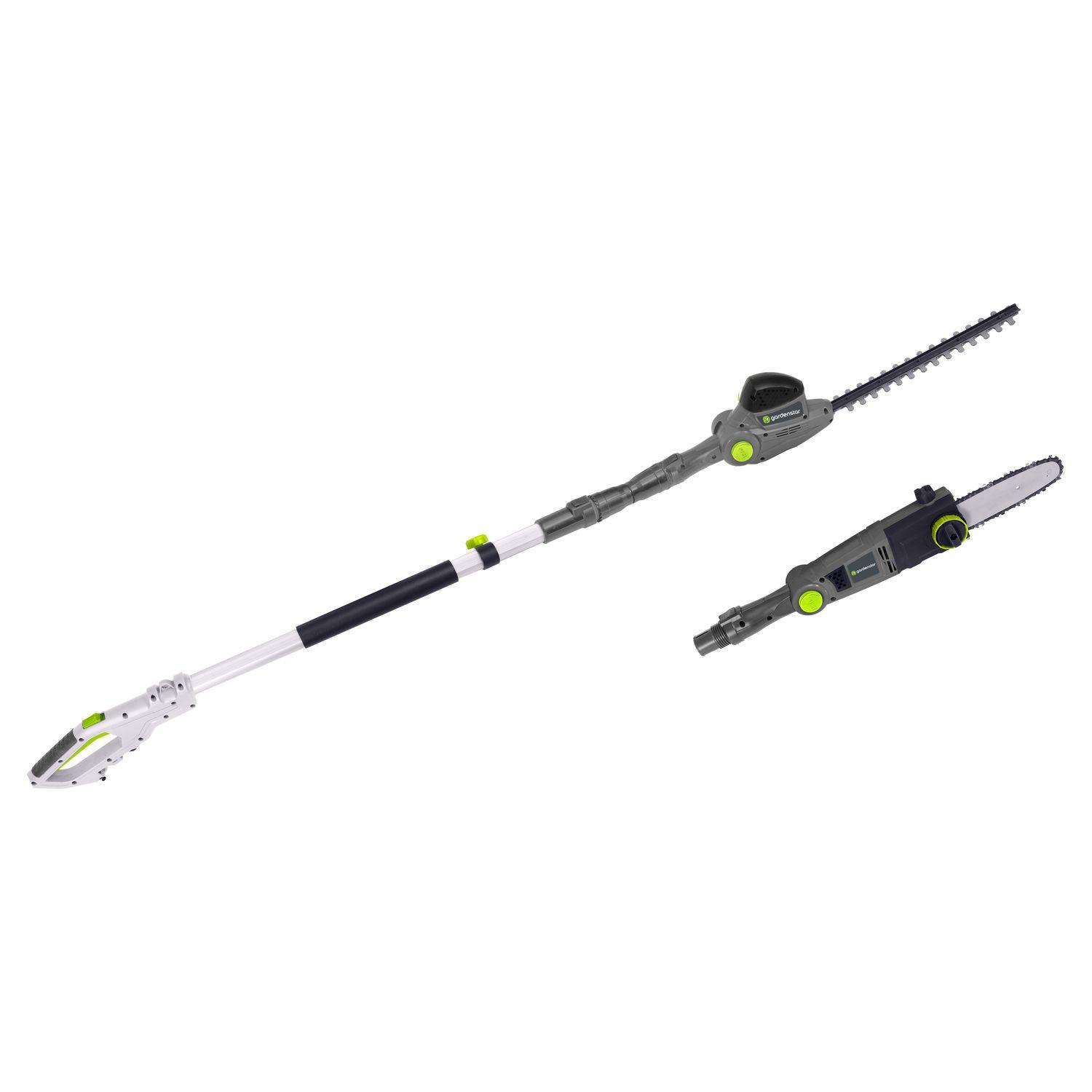 Voir la diapositive 2 : GARDENSTAR 2 en 1 élagueuse 710W + Taille Haie 450W