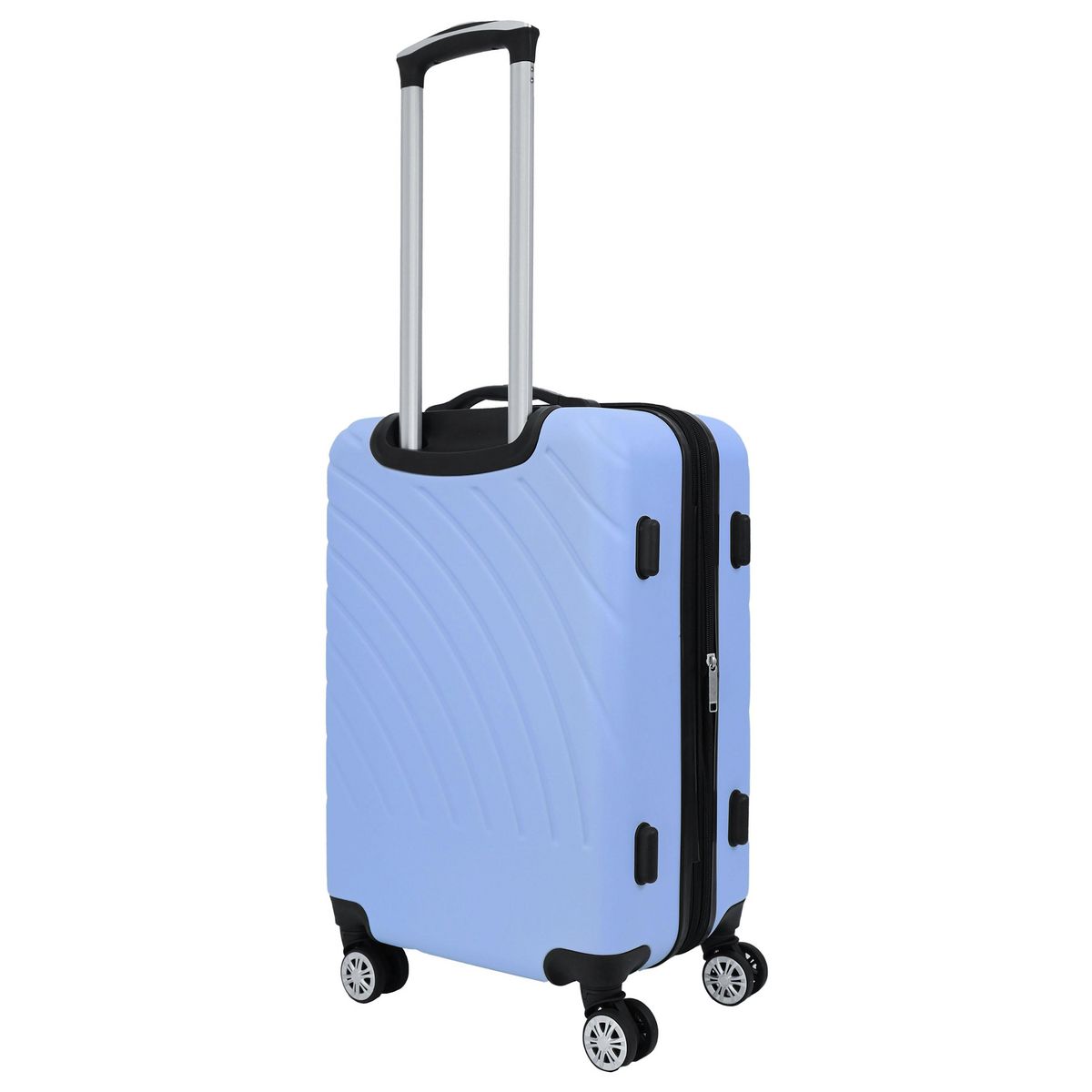 AIRPORT Valise rigide extensible violet 8 roues 60x41x25cm Rainbow