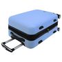 Voir la diapositive 8 : AIRPORT Valise rigide extensible violet 8 roues 60x41x25cm Rainbow