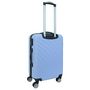 Voir la diapositive 6 : AIRPORT Valise rigide extensible violet 8 roues 60x41x25cm Rainbow
