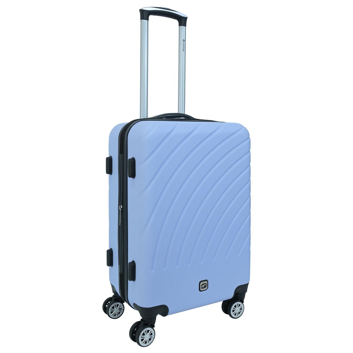 AIRPORT Valise rigide extensible violet 8 roues 60x41x25cm Rainbow
