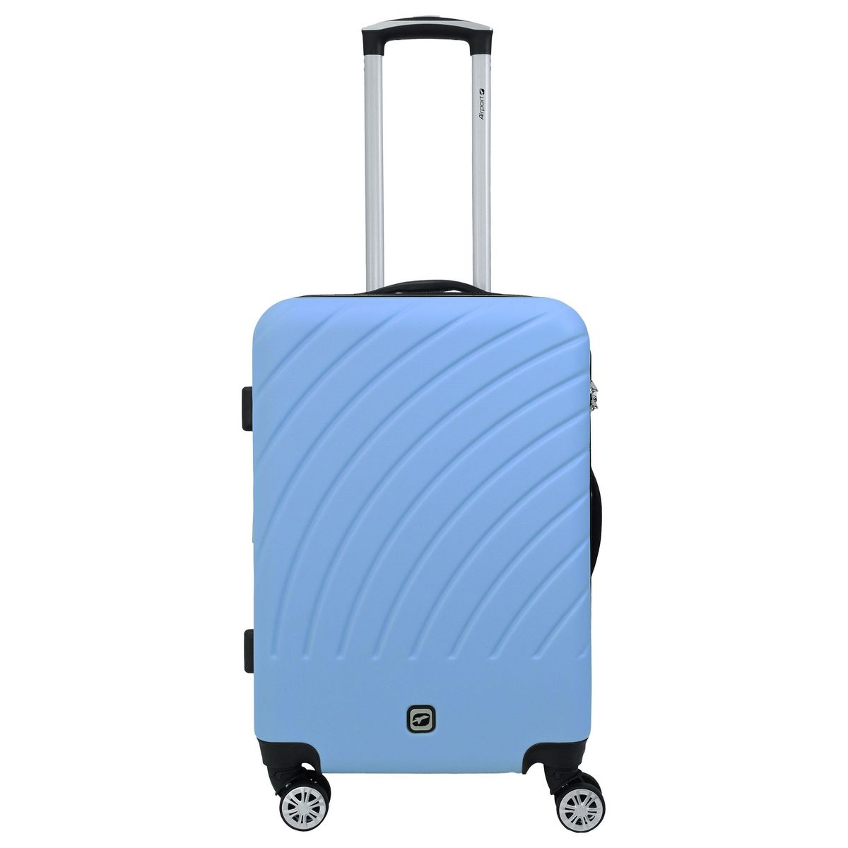 AIRPORT Valise rigide extensible violet 8 roues 60x41x25cm Rainbow