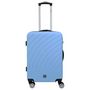 Voir la diapositive 3 : AIRPORT Valise rigide extensible violet 8 roues 60x41x25cm Rainbow