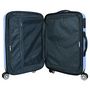 Voir la diapositive 7 : AIRPORT Valise rigide extensible violet 8 roues 60x41x25cm Rainbow