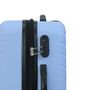 Voir la diapositive 7 : AIRPORT Valise rigide extensible ABS violet - 8 roues - 70x48x29cm - Rainbow