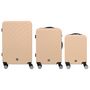Voir la diapositive 5 : AIRPORT Valise rigide extensible rose 8 roues 60x41x25cm Rainbow