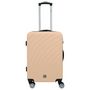 Voir la diapositive 9 : AIRPORT Valise rigide extensible rose 8 roues 60x41x25cm Rainbow