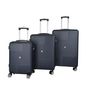 Voir la diapositive 8 : AIRPORT Valise rigide extensible ABS gris - 8 roues - 75x50x30cm - Zen