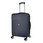 Voir la diapositive 2 : AIRPORT Valise rigide extensible ABS gris - 8 roues - 75x50x30cm - Zen