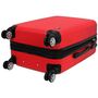 Voir la diapositive 3 : AIRPORT Valise rigide ABS rose 8 roues 65x42x26cm Dots
