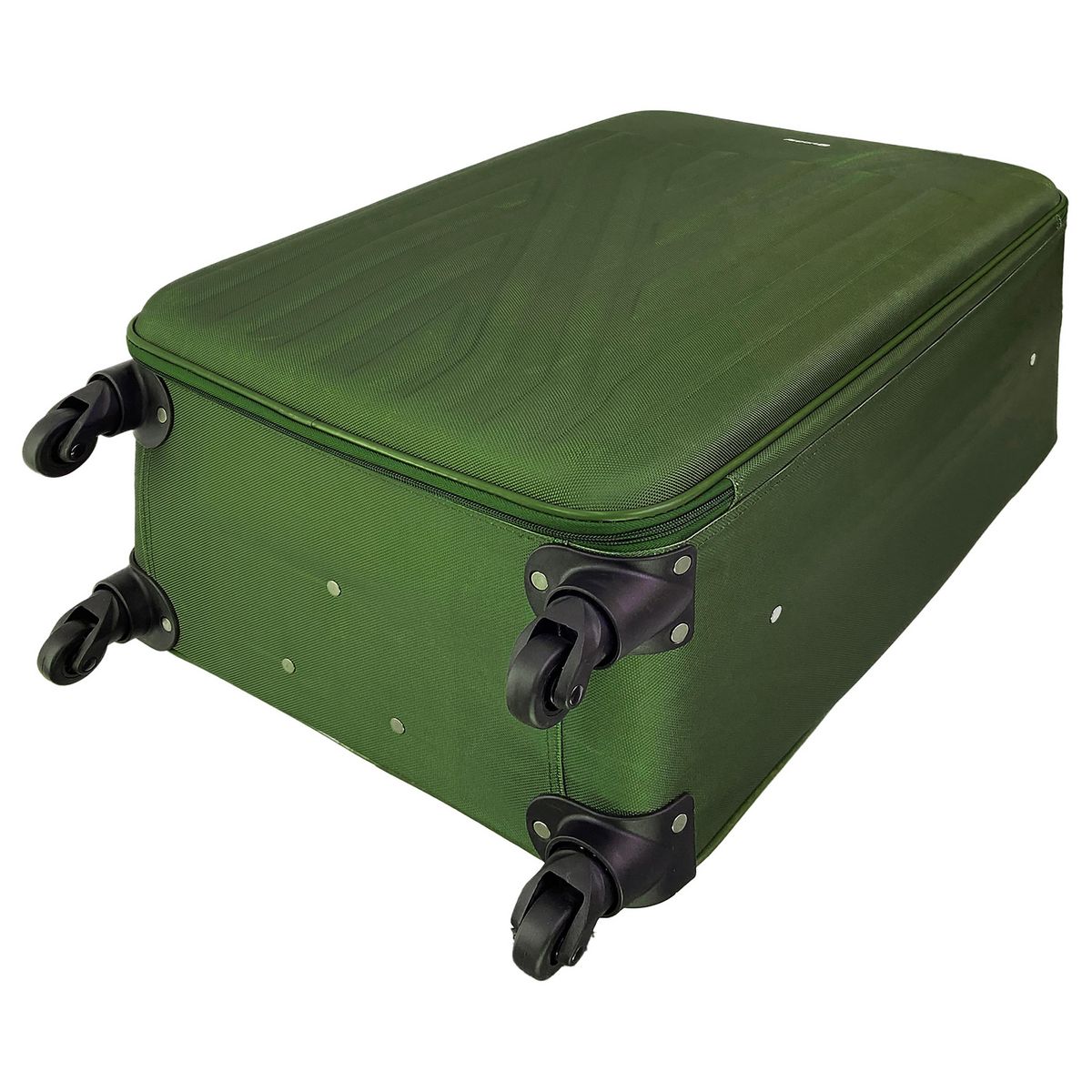 AIRPORT Valise souple 4 roues vert 75x45x26cm Rail